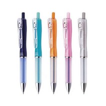{It 아이템} 중성펜 제브라 에어피트 샤프 0.5mm MA19 제브라 지브라 제브라볼펜, 다크블루