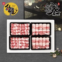 소돈가 한돈 소백산 쑥돈 선물세트 1호삼겹+목살 1.2kg, 없음