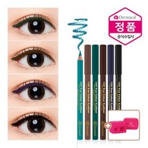 12H 트루 컬러 아이라이너(+정품 샤프너), 상세 설명 참조, 6호 다크브라운
