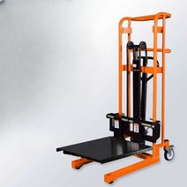 소형지게차 전동지게차 수동유압 리프트 펌프 리프팅, 유압식200kg리프트0.85m(범용 휠), 1개