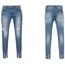 다리길어보이는 남성 슬림 패션청바지 캐쥬얼 발랄한