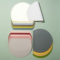 까사무띠 아모르 루나 실리콘 테이블 매트 16color AMORE LUNA BPA FREE 식탁매트 받침, 브라운