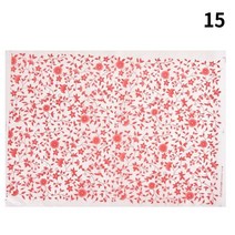 도자기전사지 전사지 제작 꽃무늬 1PC Pottery Art Colorful Flower Paper Ceramic Underglaze Transfer St, 15 15