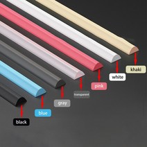 샤워부스물막이 욕실 워터 스토퍼 유지 배리어 스트립 샤워 댐 플러드 건식 및 습식 분리 차단기 실리콘 씰, 16 white 50cm, 한개옵션1