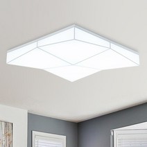 [소노조명]쓰리디아트솔 거실등 8등 A형 LED 240W 주백색 정사각, 없음
