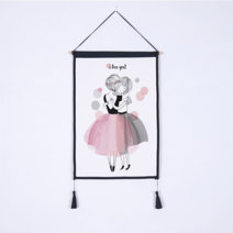 더자카 발레리나 프렌드 인테리어 족자, Y394ZHID323