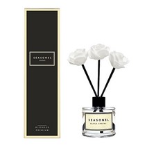 시즈넬 플라워 디퓨저 50ml 미니로즈, 베이비화이트