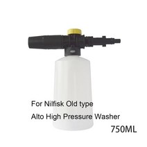 무선 고압세척기 스팀 엔진 청소기 Alto Huter Nilfisk Kolner 자동차 압력 세척기 용 750ML 스노우 폼 랜, 01 PM0026