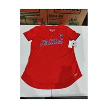 New 여성 필라델피아 필리스 MLB Official저지 셔츠 Red 다용도ple Sizes!