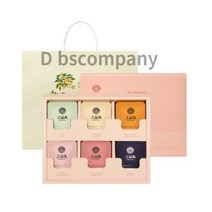 오설록 티 블라썸 세트 + 쇼핑백, 6가지 티 SET + 쇼핑백, 50set