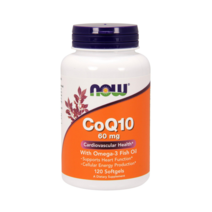 나우푸드 CoQ10 60mg 소프트젤 글루텐 프리, 120개입, 1개
