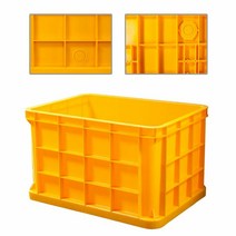 키밍 / 대형 플라스틱 점보 박스 다용도 사각 운반 상자 200, S타입-배출구미포함