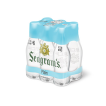 씨그램 플레인 탄산수 라벨프리, 6개, 350ml