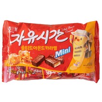 해태제과 미니 자유시간 솔티드 아몬드 카라멜, 1개, 420g