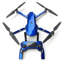 자가수리 호환DJI 매빅 프로/플래티넘 드론 액세서리용 형광 원격 제어 바디 암 풀 세트 스티커 방수 쿨 1, 05 Blue Sticker