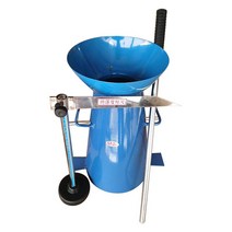 슬럼프 시험기 자 봉 깔대기 슬럼프 시험기 실린더, 철제 4종 세트배럴 두께 1.5mm