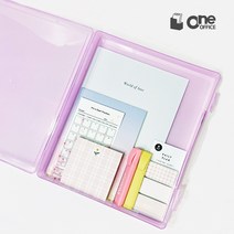 원오피스 A4 가장 큰 자이언트 인덱스 화일케이스 40형 (타 제품보다 사이즈 업), 기본, 핑크