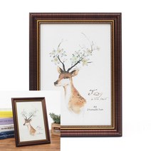 히뚜상점 허가증 사업자등록증 액자 A4 브라운 액자A4 사업자등록증액자 훈장액자 상장액자 A4용지액자 A4액자 인증서액자 성구액자 자격증액자