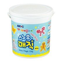 아모스 탱탱 아이클레이 스노우매직 벌크, 혼합색상, 400g