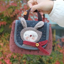 바이핸즈 퀼트패키지 diy키트 집콕취미 소품만들기 - 순이 파우치, 1개