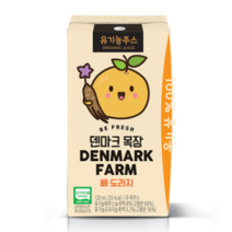 동원 덴마크목장 유기농 주스 배도라지, 120ml, 86개