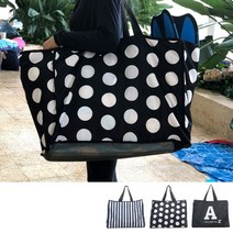 [B1P] 빅비치백 물놀이가방 빅숄더백 큰가방 옷가방 바캉스 / 빅가방 다용도가방 짐가방 여행보조가방 비치가방 ( B1P / 30102EA )