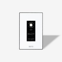 베토 화이트 콘센트커버 CATV1방