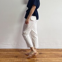 너랑나우리 여성 배기팬츠 스판 9부