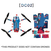 방수 PVC 스티커 FIMI X8 미니 보호 필름 스크래치 방지 데칼 커버 스킨 XIAOMI 드론 액세서리, 06 DC02