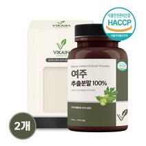약용 여주 100% 가루 분말 말린 건조 건여주 여주열매 즙 차 물 여주환 비터멜론 카라틴 효능 추천 먹는법, 2개, 140g