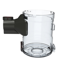 상업용청소기 호텔청소기 dibea d18 protable 2 in 1 무선 진공 교체 부품용 전문 투명 집진기, d18용 더스트 컵
