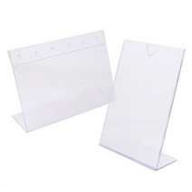 A4 사이즈 단면 가로 세로 아크릴 진열대 스탠드POP 박람회, 1개