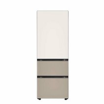 [하이마트] LG 오브제컬렉션 김치냉장고 스탠드형 Z332GBC151S (323L 글라스 베이지 클레이 브라운)
