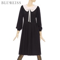 블루레이스 블루레이스 플랫배색카라핀턱원피스_B2F1OP3121