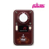 세이프퀴슬 안전 가스차단기 QDG-700(N형) 음성형 도시가스 타이머 가스 누출 차단 가스밸브 자동 차단 설치가능, QDG-700(레드/N형/음성형), 설치요청(설치비 25000원 현장지급)