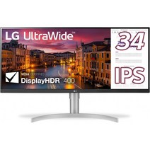 LG모니터 디스플레이 34WN650-W 34인치/울트라 와이드(2560X1080)/IPS비 광택/Display HDR 400/FreeSync/, 단일옵션