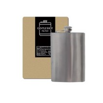 젠틀샷 힙 플라스크 250ml, 실버베이직, 2개