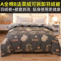 겨울 기숙사 이불 거위털 침구 오리털 이불솜, 라이온 킹 카페