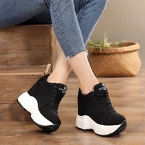 티안나는 12cm 굽높은운동화 통기성 여성키높이스니커즈