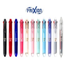 파이롯트 PILOT frixion 프릭션 슬림 3색볼펜, 0.38 투명