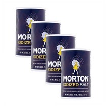 Morton 모톤 요오드 소금 737G 4팩