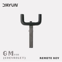 YAYUN-ForChevrolet GM 교체 쉘 더블 2/3 버튼 리모컨 배터리 홀더 셸 포함 또는 미포함, [01] 10 PCS, [09] Blade Only