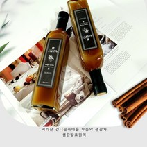 무농약 생강 발효 진액 국산 100% 500ml x 1 / 지리산 산청 생태마을 수제 생강청 생강즙 원액