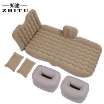 차량용 에어 매트 실내 뒷좌석 베드 잠자리 여행 매트리스 세단 SUV 쿠션 침구 차박 용품 세트, 1개, C