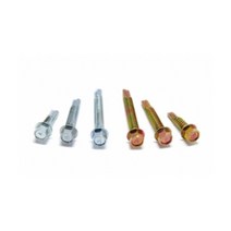 스틸하우스용 육각 양날피스 스크류볼트 백색 5봉 철판체결 수공구 시공작업, 14x32mm 500pcs
