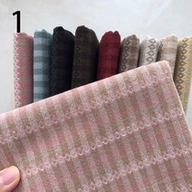 리버티원단 수입원단 새로운 DIY 일본 작은 천 그룹 원사 염색 직물 수제 패치 워크 퀼트 스트라이프 도, 01 vivi1289_01 50x70cm