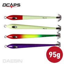 [캡스] 한치메탈 이카메탈 한치에기 한치낚시 오징어 95g