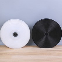 관수시설 점적호스 농업용호스 스마트팜 분수호스, 1.5인치 7홀 200미터 검정색상