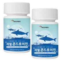 에너데이 콘드로이친 600mg 60정 x 2통(2개월) 칼슘 마그네슘 히알루론산 보스웰리아 초록입홍합 미국산상어연골