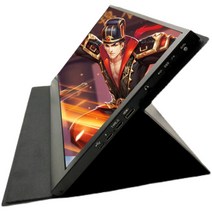 노트북 화면 DIY 보조 모니터 휴대용 LCD 확장 모니터, 2K/Type-C드라이브보드+케이스